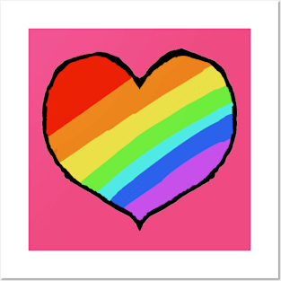 Pride heart Posters and Art